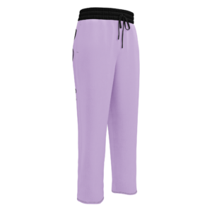 Mauve Butterfly Wide-leg joggers